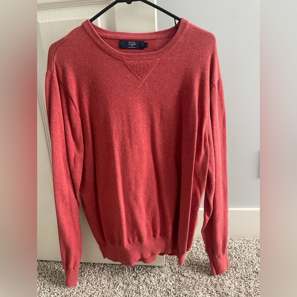 Cotton crewneck sweater